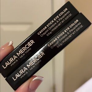 NEW Set Of 2 Laura Mercier Caviar Stick Eye Color in RoseGold